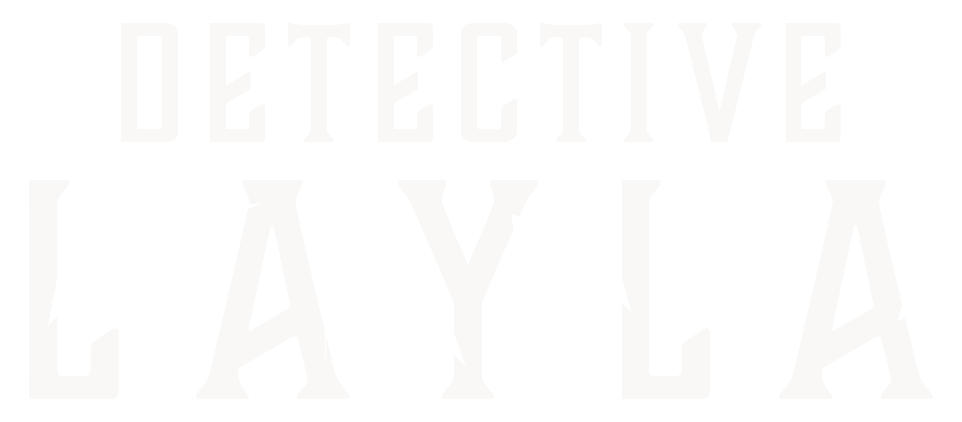 Detective Layla Logo